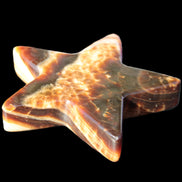Chocolate Calcite Star 105*19mm 244g Rocks and Things Store