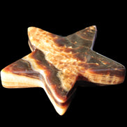 Chocolate Calcite Star 105*19mm 244g Rocks and Things Store