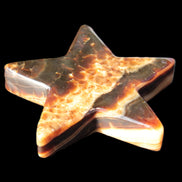 Chocolate Calcite Star 105*19mm 244g Rocks and Things Store