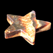 Chocolate Calcite Star 105*19mm 244g Rocks and Things Store