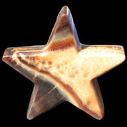 Chocolate Calcite Star 103*17mm 232.4g Rocks and Things Store