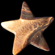 Chocolate Calcite Star 103*17mm 232.4g Rocks and Things Store