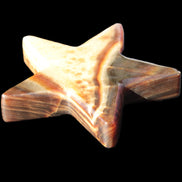 Chocolate Calcite Star 103*17mm 232.4g Rocks and Things Store