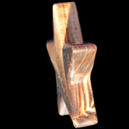 Chocolate Calcite Star 103*17mm 232.4g Rocks and Things Store