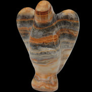 Bumblebee Calcite hand-carved Angel 179g Rocks and Things