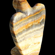 Bumblebee Calcite hand-carved Angel 179g Rocks and Things