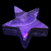 Chocolate Calcite Star 64*21mm 112g Rocks and Things Store