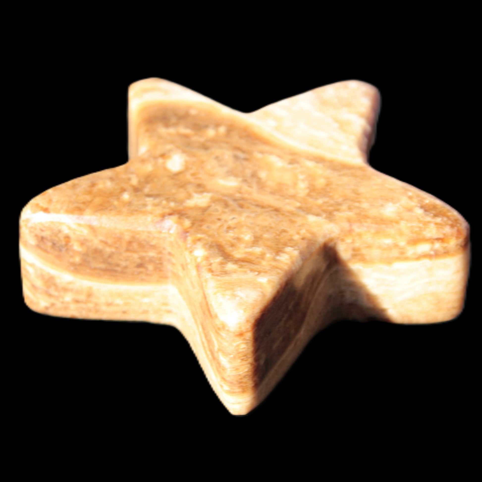 Chocolate Calcite Star 65*18mm 107.2g Rocks and Things Store