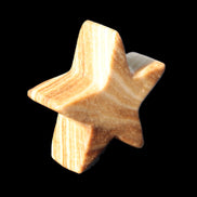 Chocolate Calcite Star 66*22mm 120g Rocks and Things Store