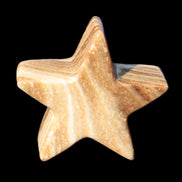 Chocolate Calcite Star 66*22mm 120g Rocks and Things Store