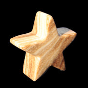 Chocolate Calcite Star 66*22mm 120g Rocks and Things Store