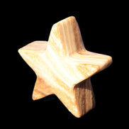 Chocolate Calcite Star 66*22mm 120g Rocks and Things Store
