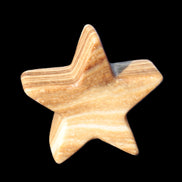 Chocolate Calcite Star 66*22mm 120g Rocks and Things Store