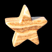 Chocolate Calcite Star 66*22mm 120g Rocks and Things Store