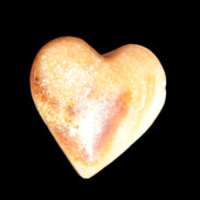 Chocolate Calcite heart 35*35mm 22g Rocks and Things Store