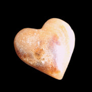 Chocolate Calcite heart 35*35mm 22g Rocks and Things Store