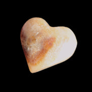 Chocolate Calcite heart 35*35mm 22g Rocks and Things Store