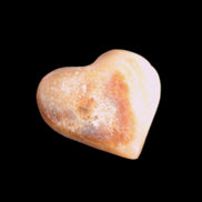 Chocolate Calcite heart 35*35mm 22g Rocks and Things Store