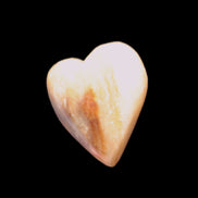 Chocolate Calcite heart 35*35mm 22g Rocks and Things Store