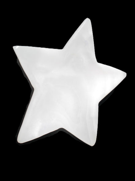 Mangano Calcite star 108*18mm 162.8g Rocks and Things Store