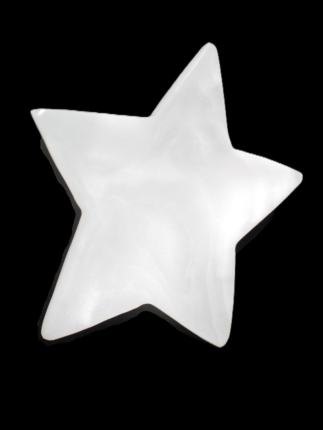 Mangano Calcite star 108*18mm 162.8g Rocks and Things Store