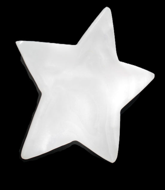 Mangano Calcite star 108*18mm 162.8g Rocks and Things Store