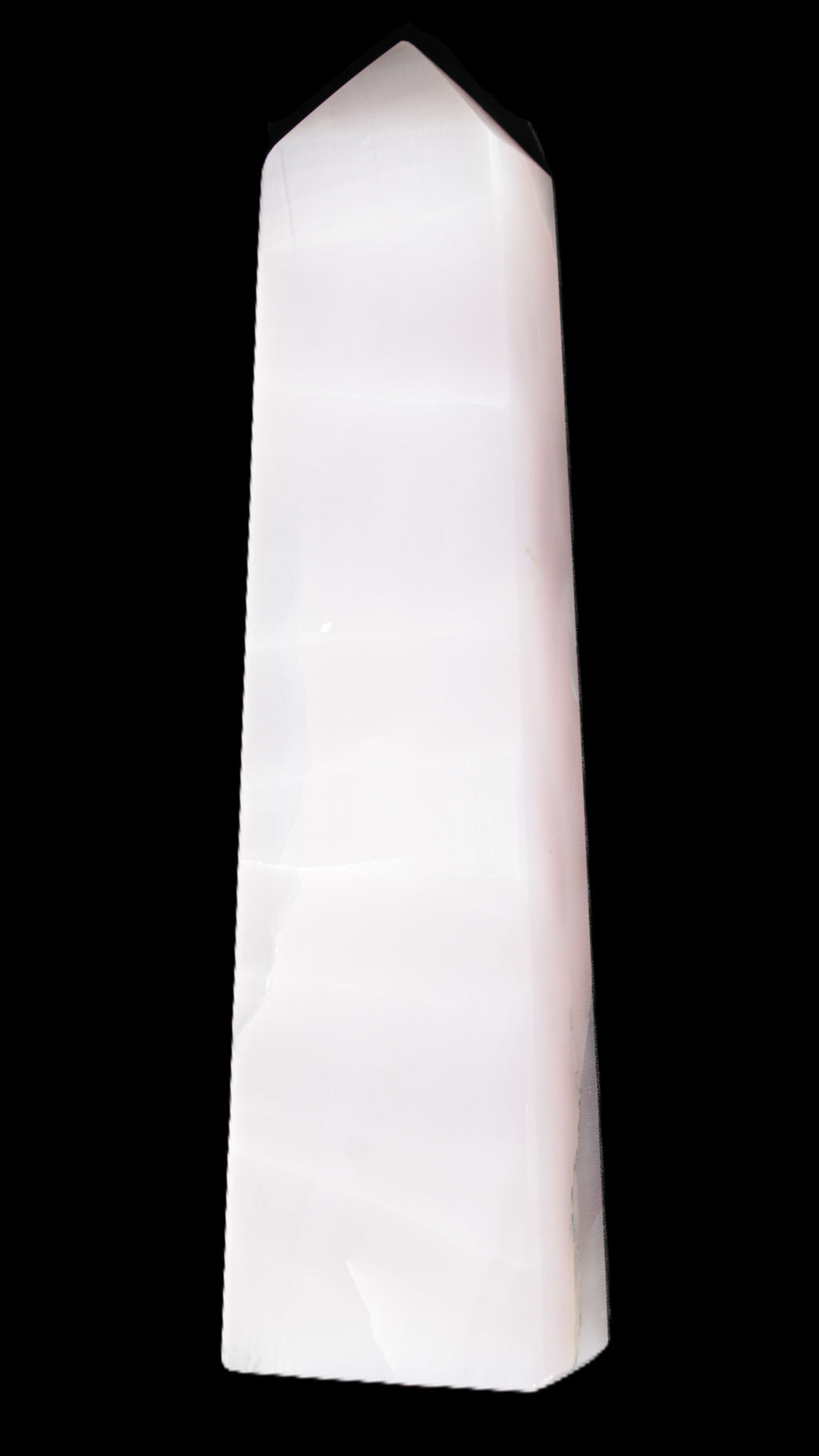 Mangano Calcite obelisk 257*88*64mm 1331g Rocks and Things