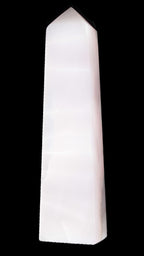 Mangano Calcite obelisk 257*88*64mm 1331g Rocks and Things