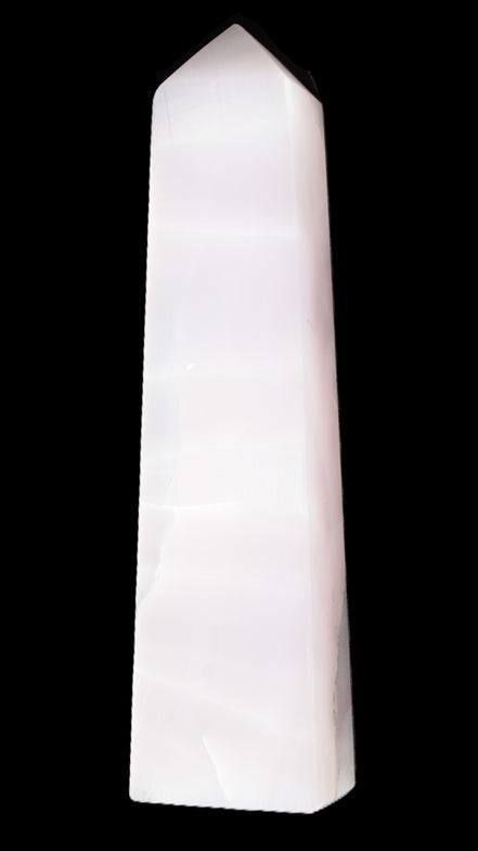 Mangano Calcite obelisk 257*88*64mm 1331g Rocks and Things