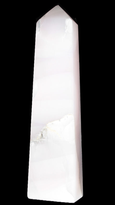Mangano Calcite obelisk 257*88*64mm 1331g Rocks and Things
