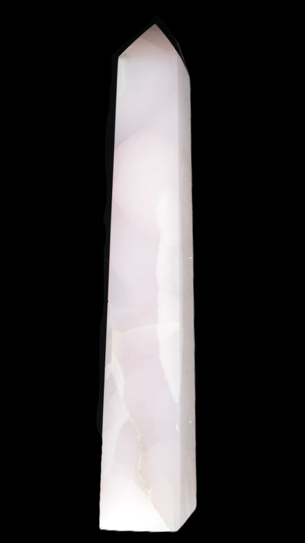Mangano Calcite obelisk 257*88*64mm 1331g Rocks and Things