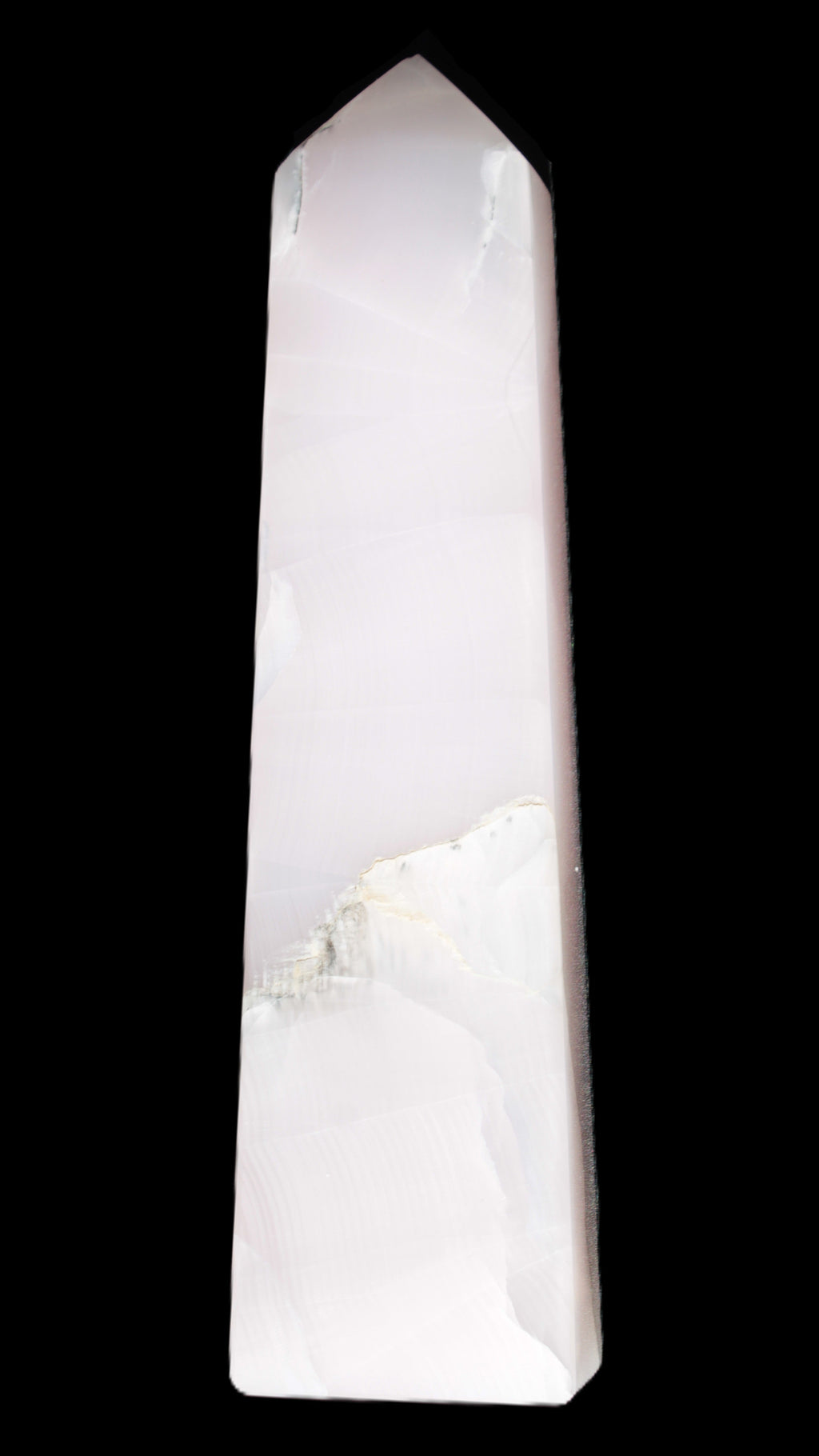 Mangano Calcite obelisk 257*88*64mm 1331g Rocks and Things