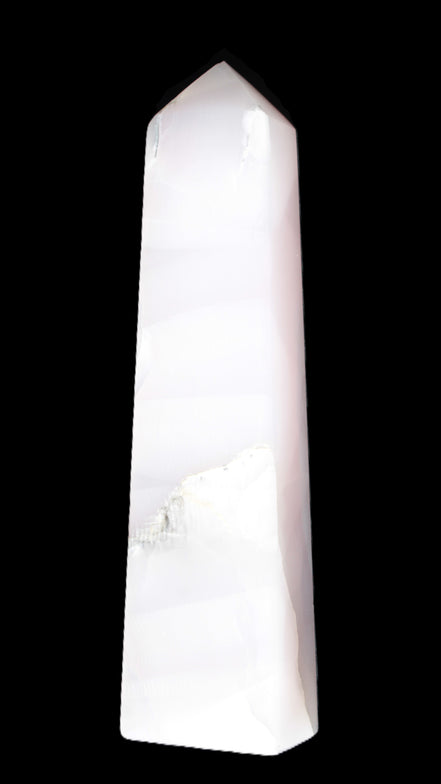 Mangano Calcite obelisk 257*88*64mm 1331g Rocks and Things