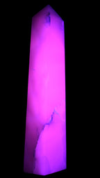 Mangano Calcite obelisk 257*88*64mm 1331g Rocks and Things