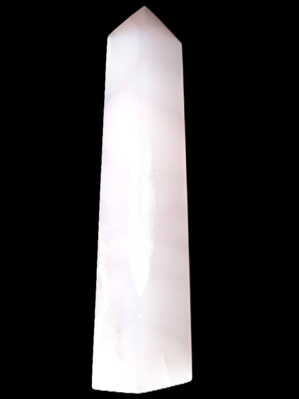 Mangano Calcite obelisk 257*88*64mm 1331g Rocks and Things