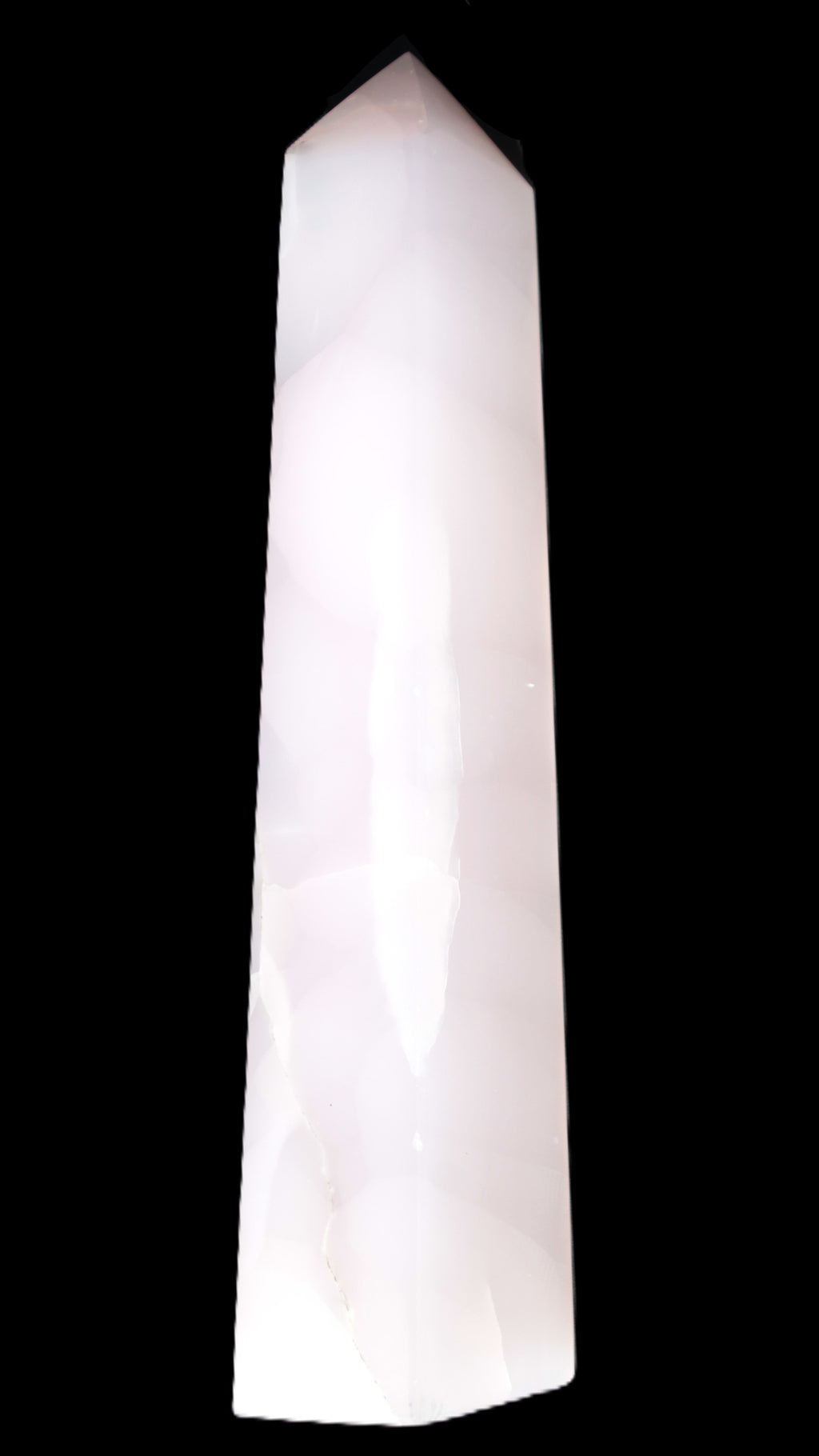 Mangano Calcite obelisk 257*88*64mm 1331g Rocks and Things