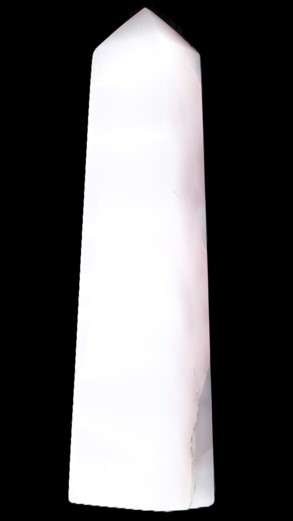 Mangano Calcite obelisk 257*88*64mm 1331g Rocks and Things