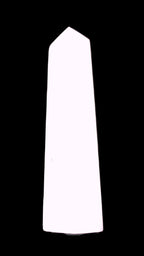 Mangano Calcite obelisk 257*88*64mm 1331g Rocks and Things Store