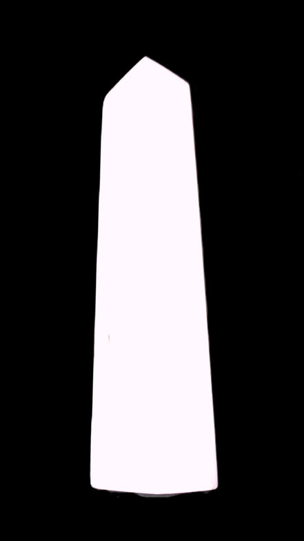 Mangano Calcite obelisk 257*88*64mm 1331g Rocks and Things Store