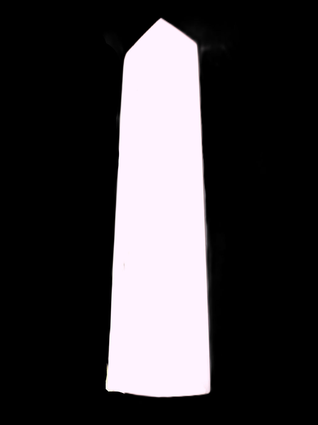 Mangano Calcite obelisk 257*88*64mm 1331g Rocks and Things Store