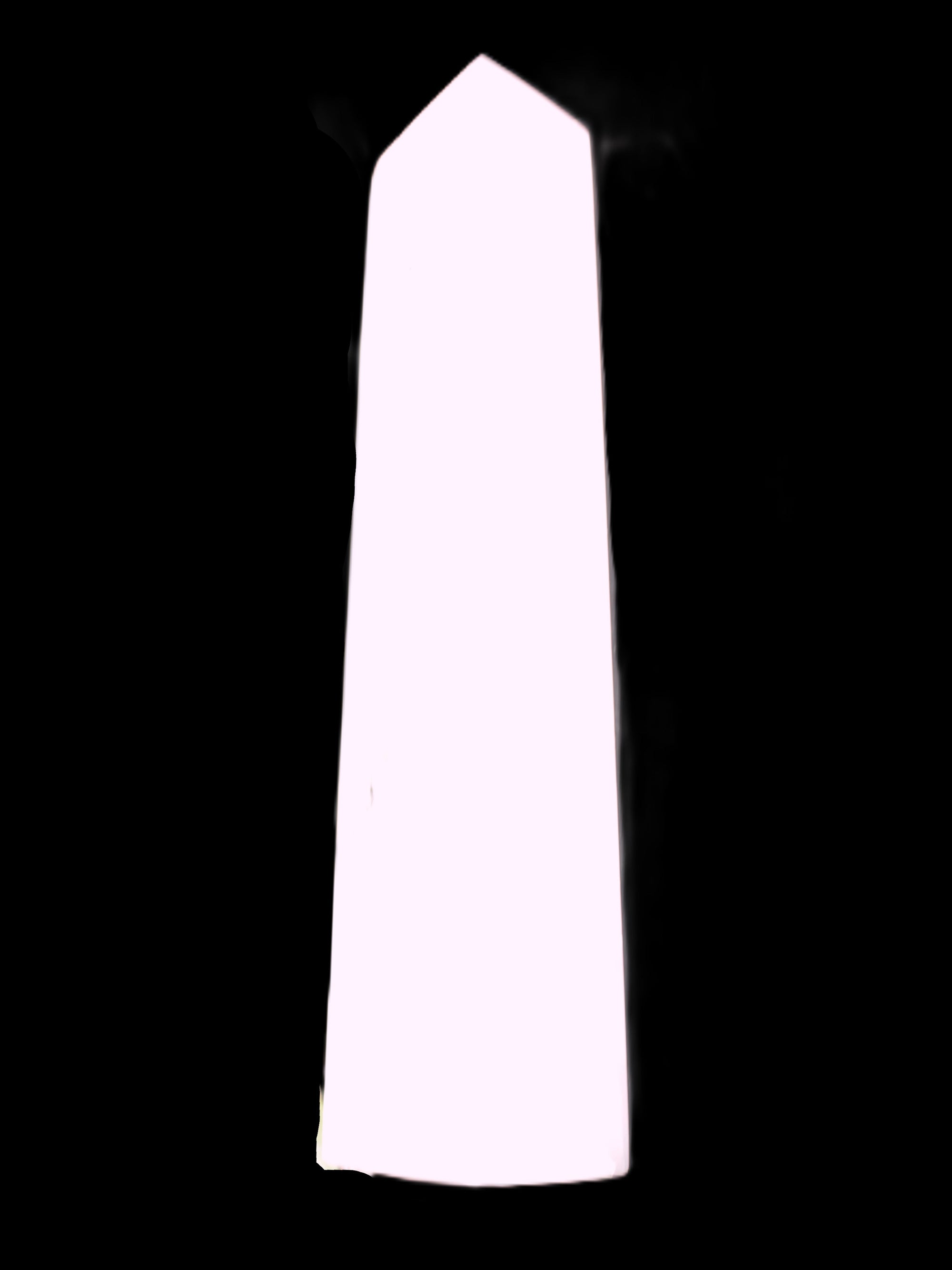 Mangano Calcite obelisk 257*88*64mm 1331g Rocks and Things Store