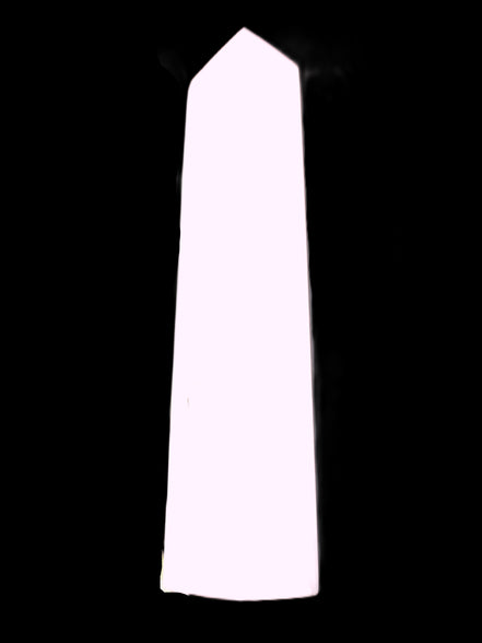 Mangano Calcite obelisk 257*88*64mm 1331g Rocks and Things Store