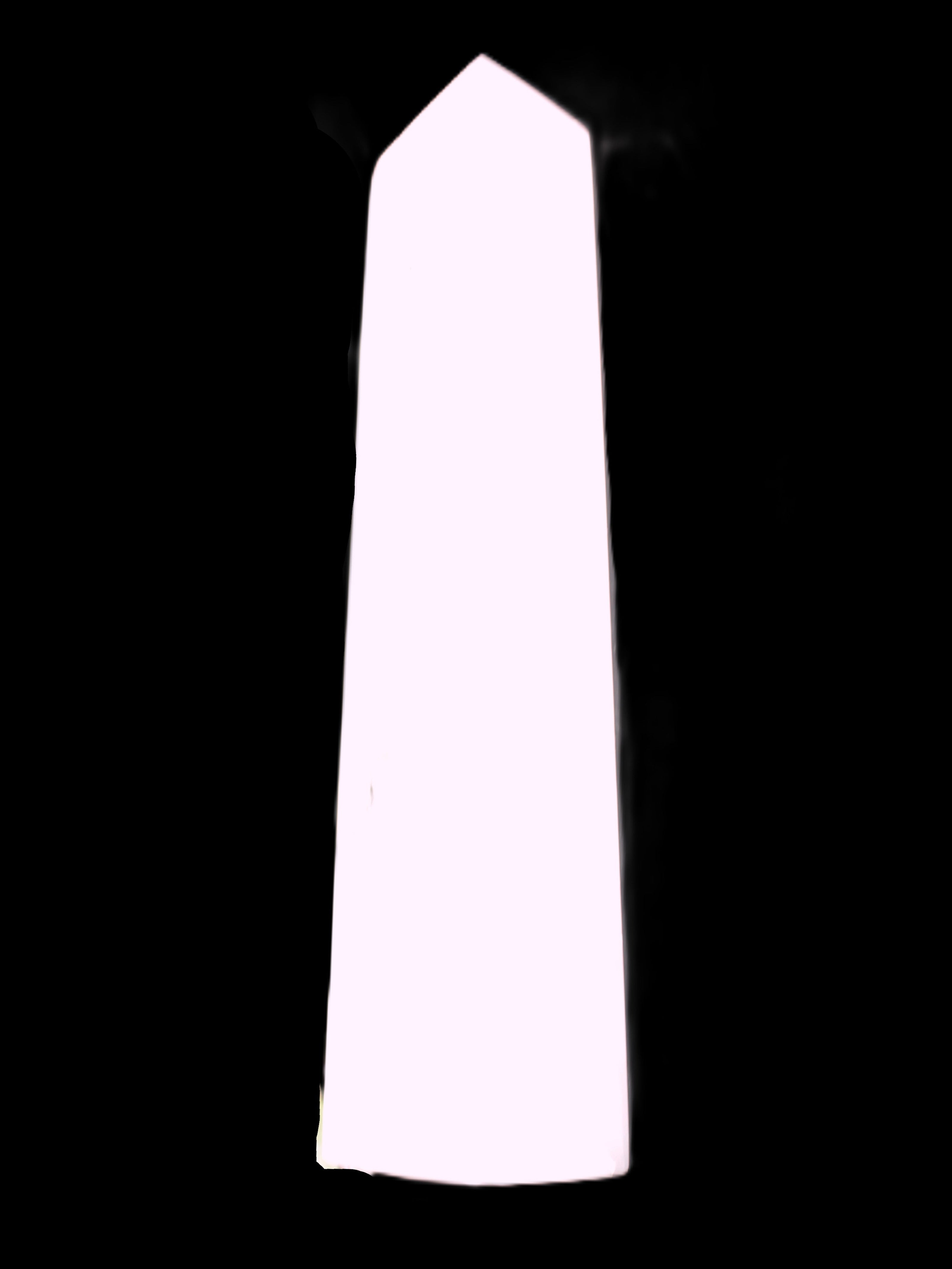 Mangano Calcite obelisk 257*88*64mm 1331g Rocks and Things Store