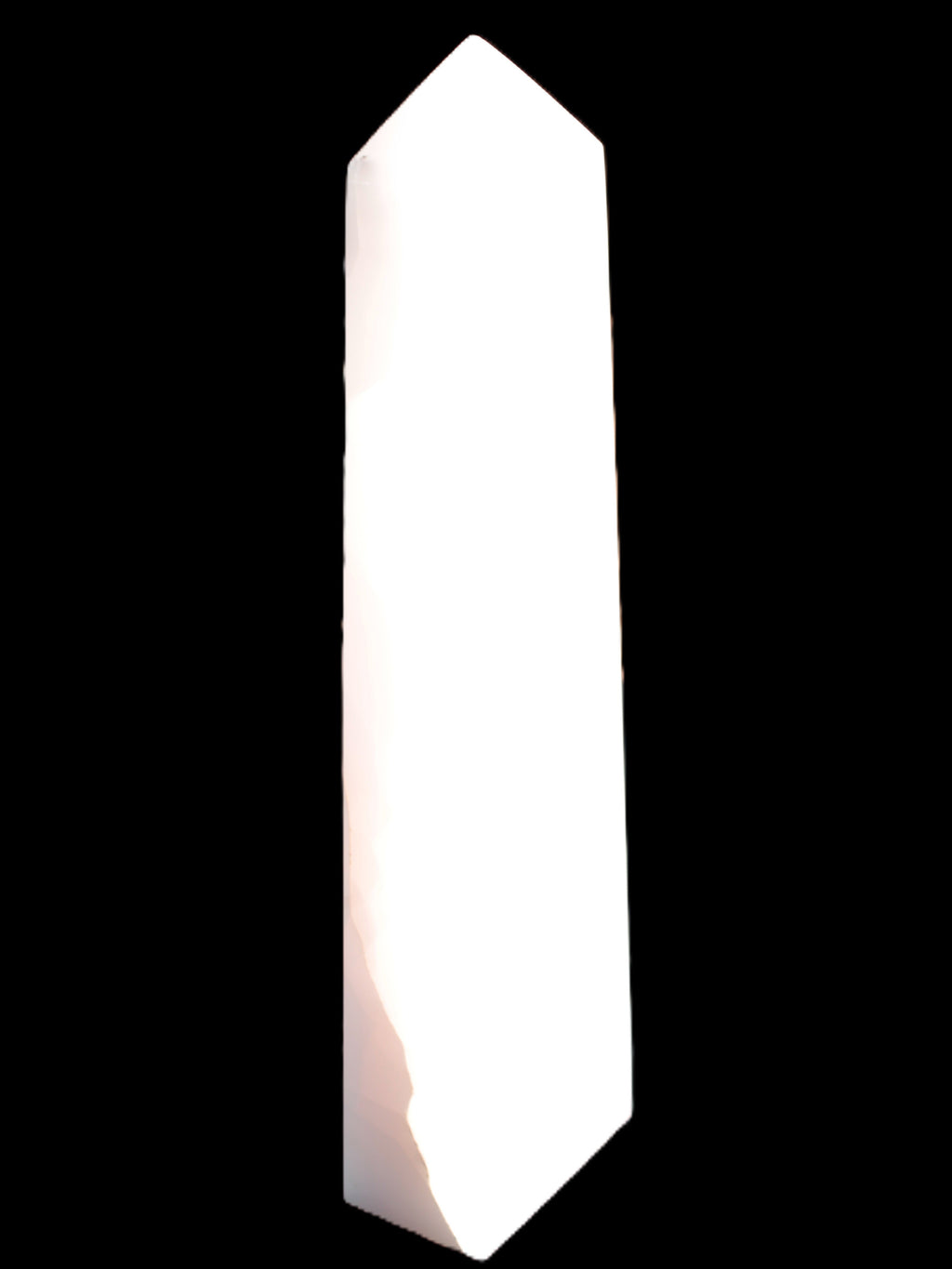 Mangano Calcite obelisk 257*88*64mm 1331g Rocks and Things Store