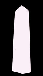 Mangano Calcite obelisk 257*88*64mm 1331g Rocks and Things Store