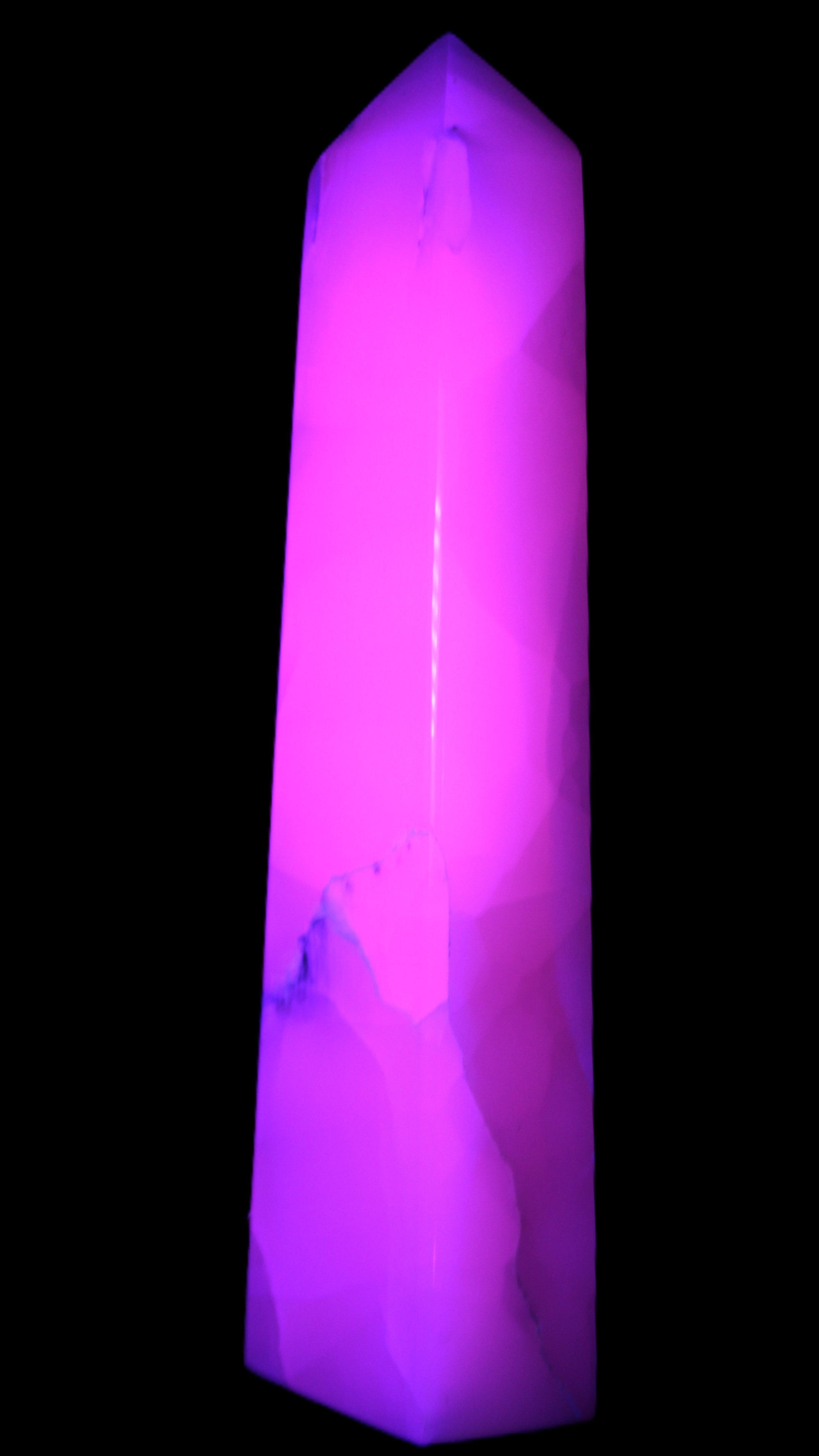 Mangano Calcite obelisk 257*88*64mm 1331g Rocks and Things