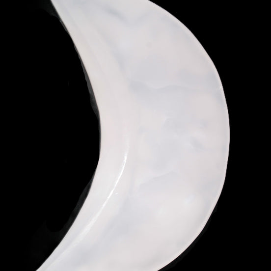 Mangano Calcite moon 92*80mm 154g in sunlight - Rocks and Things Store