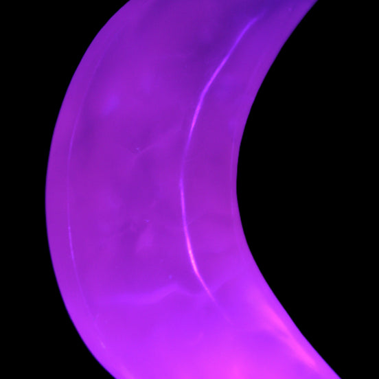 Mangano Calcite moon 92*80mm 154g in sunlight - Rocks and Things Store