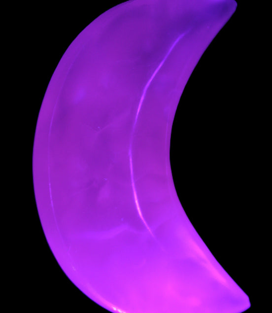Mangano Calcite moon 92*80mm 154g Rocks and Things Store