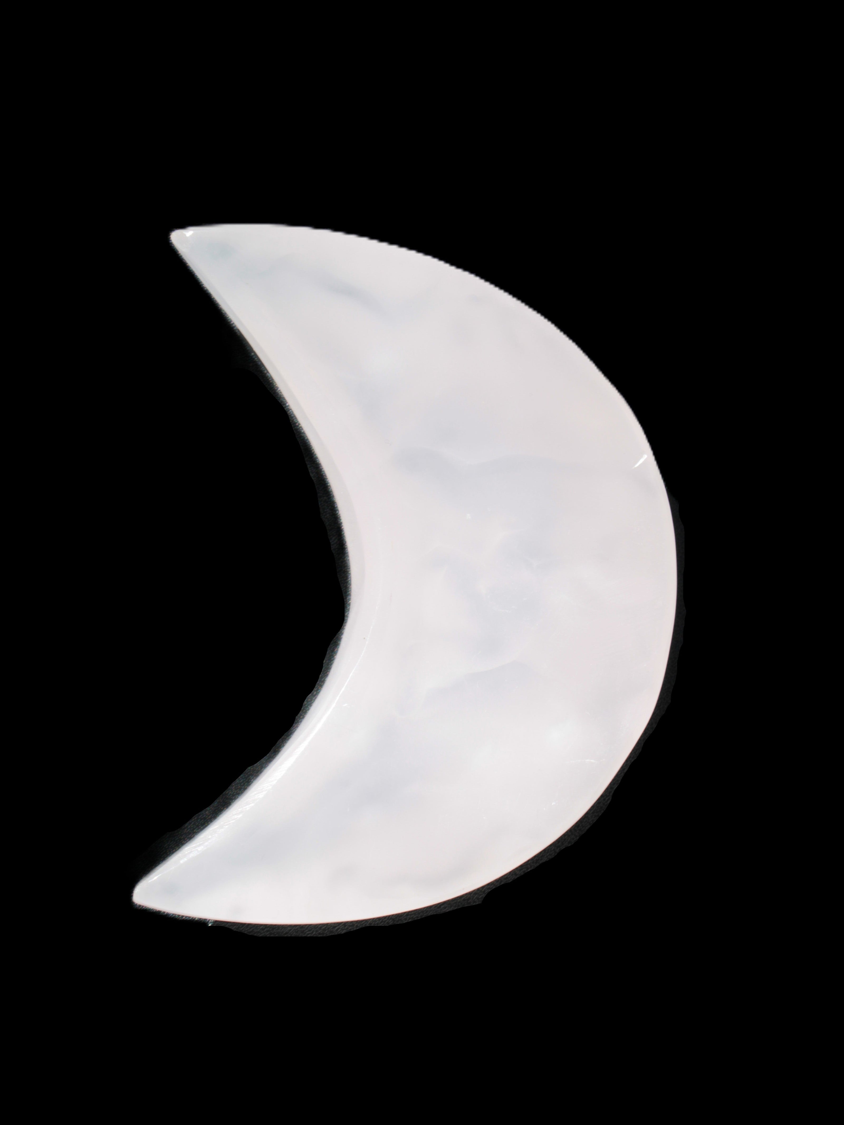 Mangano Calcite moon 92*80mm 154g Rocks and Things Store